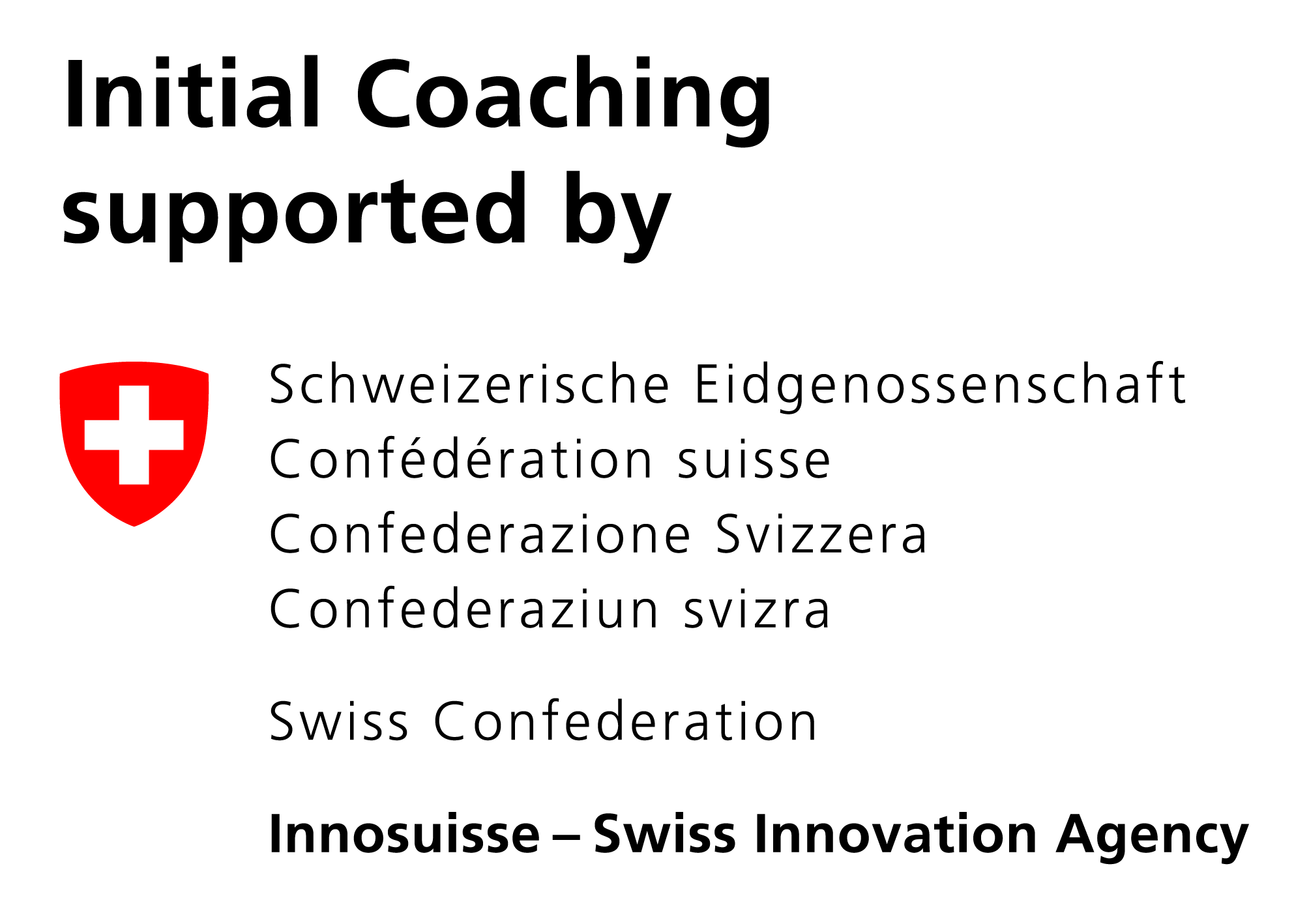 Innosuisse – Schweizerische Agentur für Innovationsförderung Logo